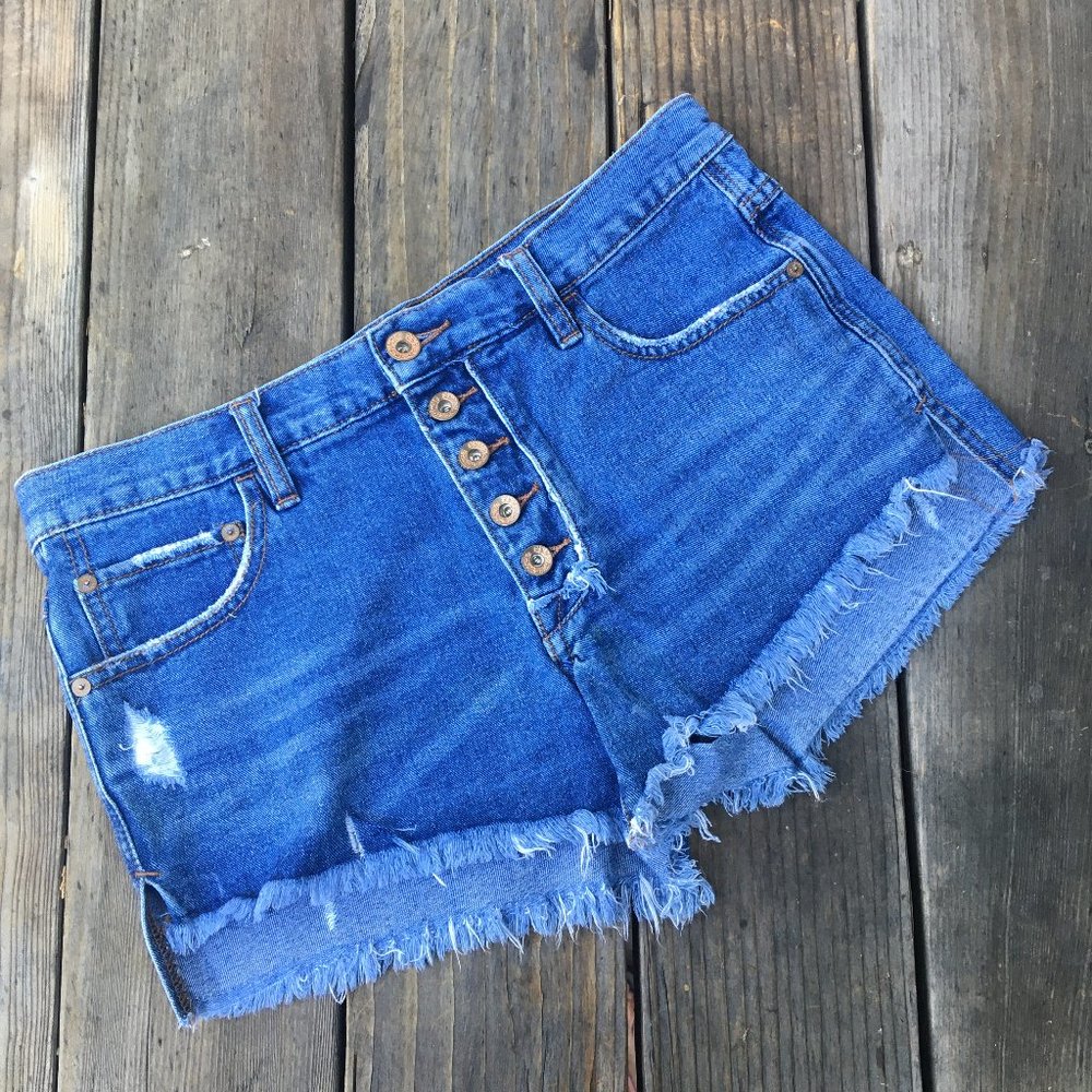 Free People Jillian Denim Shorts
